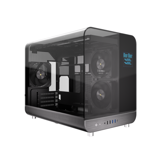 powercool Aviator Black Micro ATX Gaming case