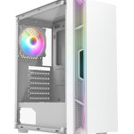 CIT galaxy mid tower gaming case - white